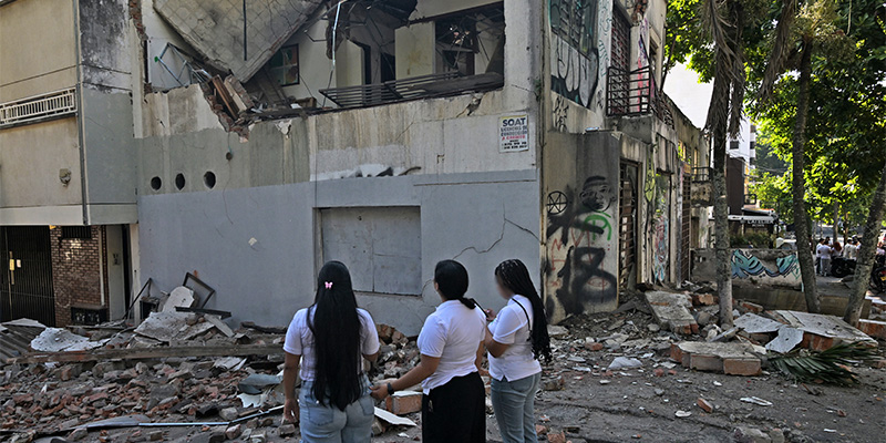 earthquake emergency in Colombia